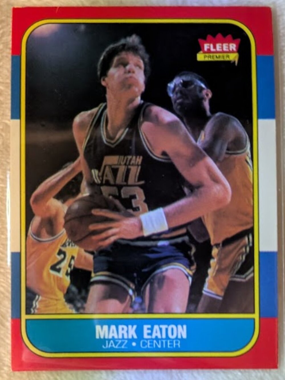 1986 Fleer MARK EATON #28